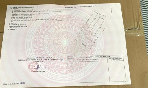 bán lô góc TĐC Đồng giáp- Nam hải – hải an -hải phòng
