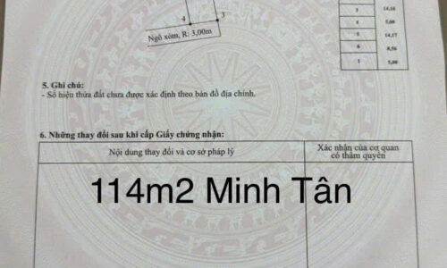 🔥 CHÍNH CHỦ BÁN ĐẤT TRUNG TÂM TÂN LINH – MINH TÂN, TUYẾN 2 ĐƯỜNG 402 🔥