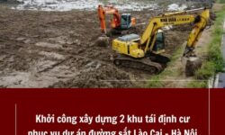 Khởi công xây dựng 2 khu tái định cư phục vụ dự án đường sắt Lào Cai – Hà Nội – Hải Phòng