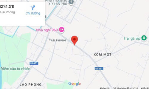 siêu phẩm Mặt đường 361 Lão Phong Tân Phong