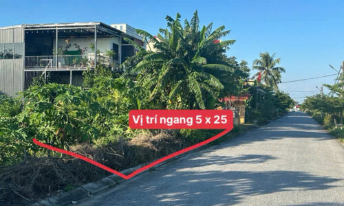 BÁN LÔ ĐẤT SIÊU ĐẸP 125m² TẠI CẨM HOÀN – THANH SƠN – KIẾN THỤY