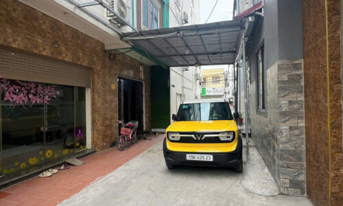 NHÀ 3 TẦNG 60.3m² MẶT NGÕ Ô TÔ  ĐỖ CỬA TẠI ĐẰNG HẢI