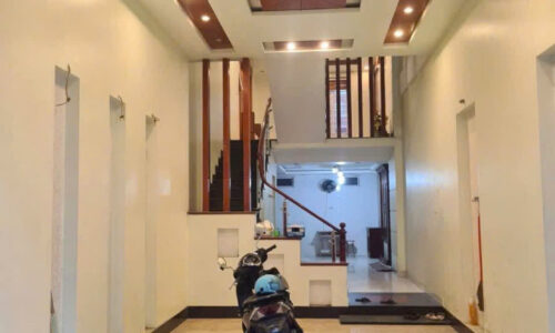 BÁN NHÀ 4 TẦNG 66m² GẦN CHỢ TRƯỜNG LŨNG