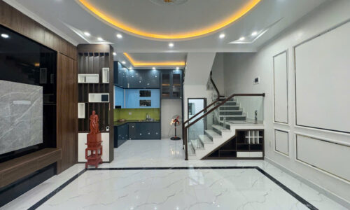 Bán Nhà Mới Xây 4 Tầng 45m² VỊ TRÍ ĐẸP SAU NHÀ MẶT ĐƯỜNG TRUNG HÀNH
