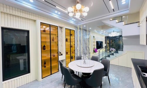 NHÀ 4 TẦNG 100m² ĐỘC LẬP  XÂY MỚI PHỐ TÔ HIỆU