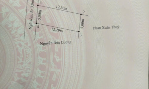 Bán đất 61,4m² ngang 5m giá 970 triệu Xã Kiến Thụy