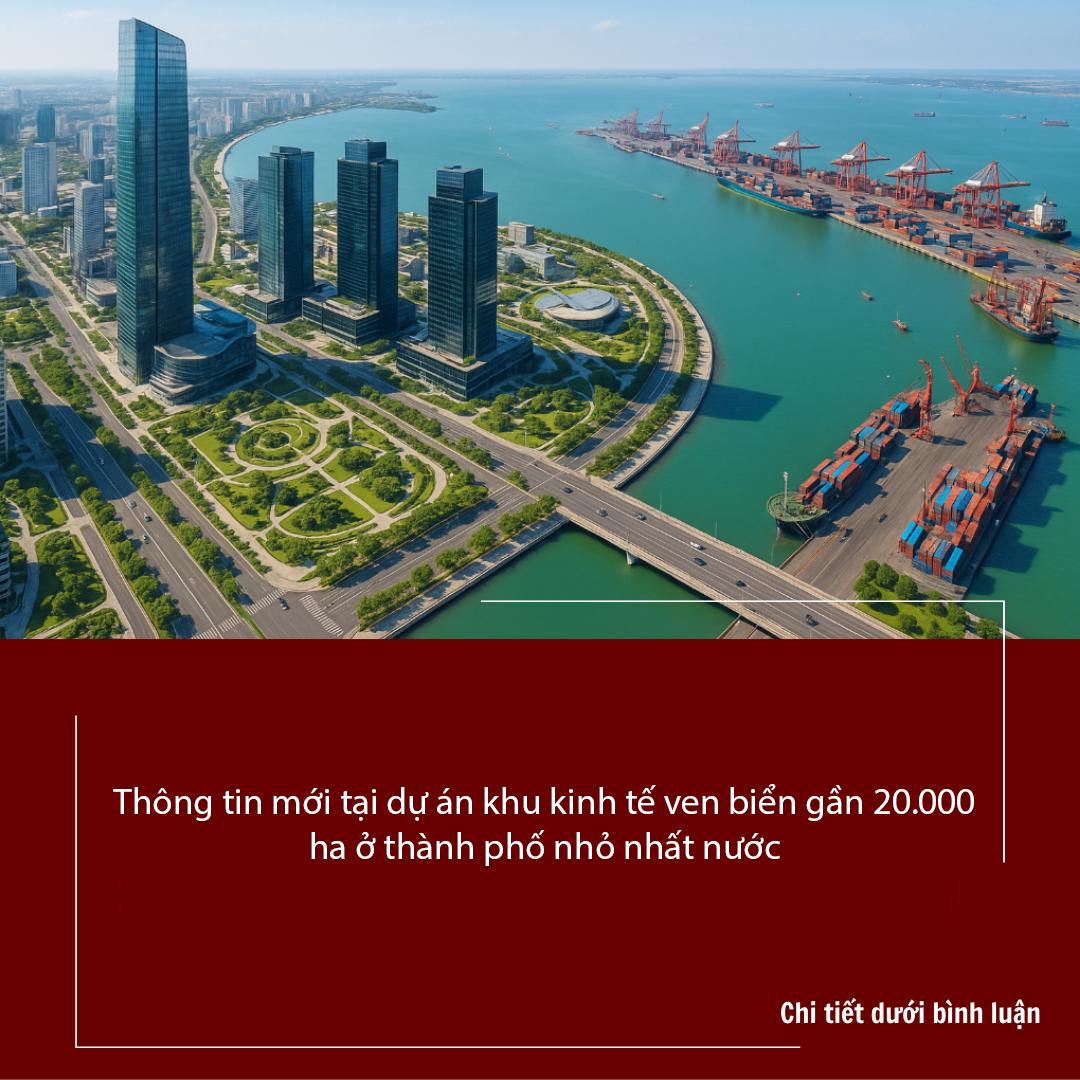 Thông tin mới tại dự án khu kinh tế ven biển gần 20.000 ha ở thành phố Hải Phòng