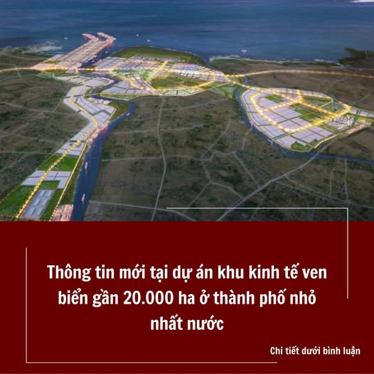 Thông tin mới tại dự án khu kinh tế ven biển gần 20.000 ha ở thành phố Hải Phòng