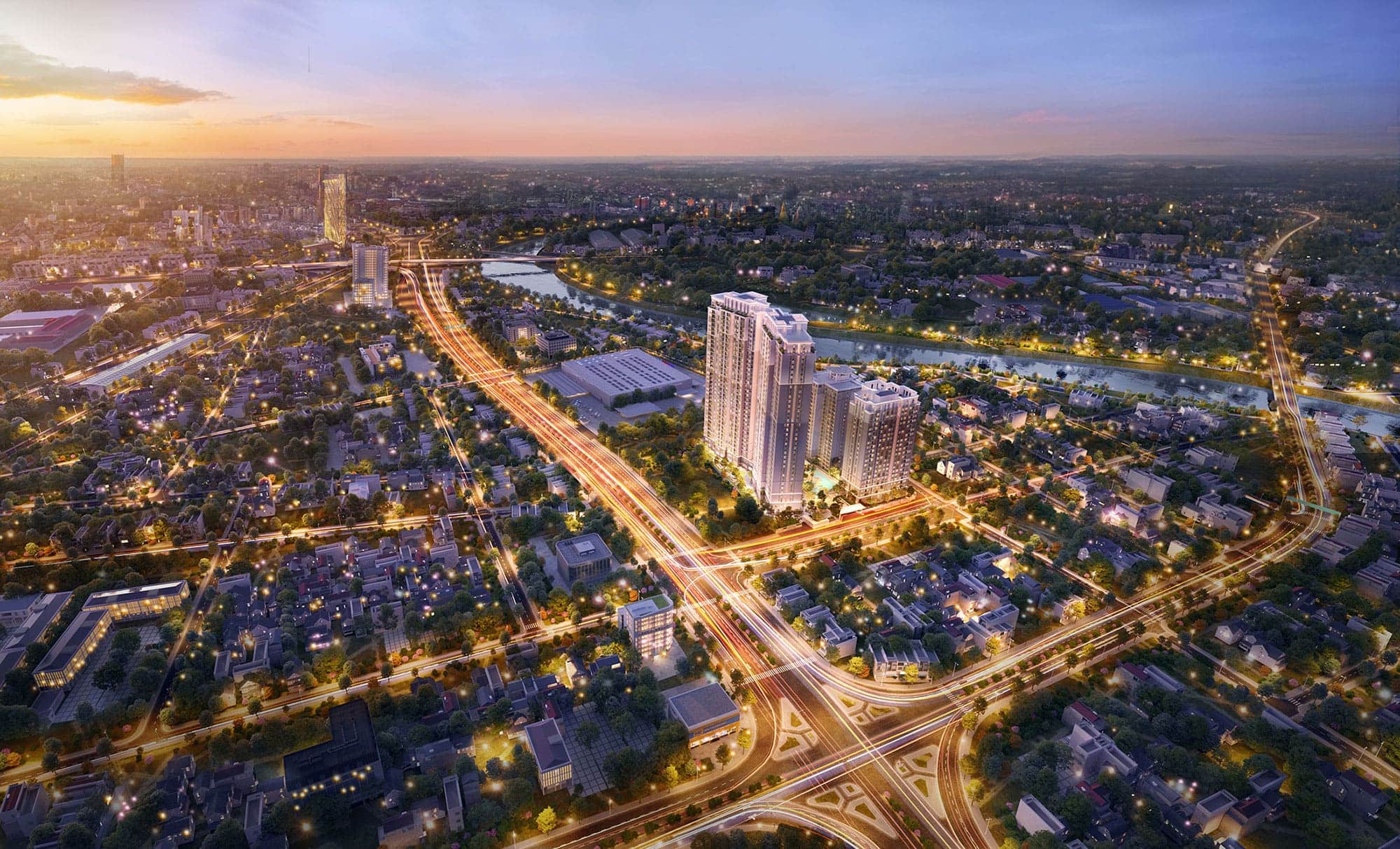 Lối thiết kế của Gem Park không chỉ tập trung vào chất lượng sống mà còn liên kết các tiện ích theo tập quán văn hóa và thói quen người dùng
