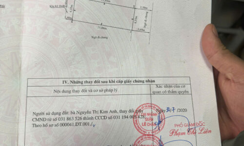 BÁN NHÀ CẤP 4 Số 136 Nguyễn Đức Cảnh LÊ CHÂN 3,15 tỷ