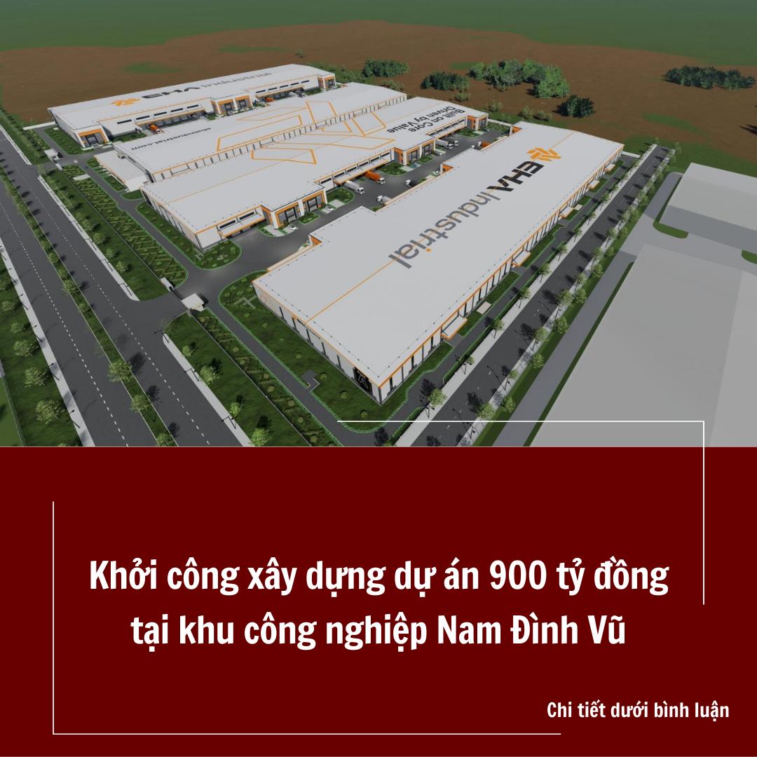Hải Phòng khởi công dự án khu công nghiệp logistics 900 tỷ đồng Nam Đình Vũ