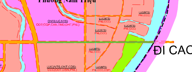 Chi tiết tuyến đường mới phía nam phường Nam Triệu Hải Phòng
