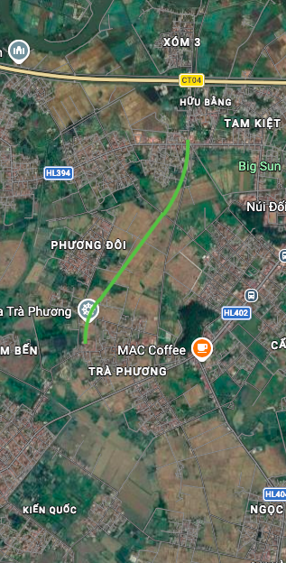 Chi tiết quy hoạch tuyến đường mới 2,2 km