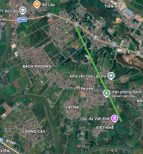 Chi tiết tuyến đường 2.7 km theo quy hoạch