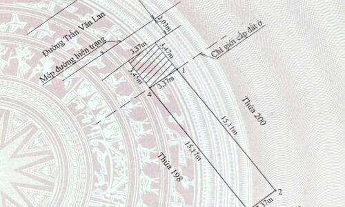 Bán Đất MẶT ĐƯỜNG TRẦN VĂN LAN – NGAY NGÃ TƯ TRUNG LỰC – NGÔ GIA TỰ